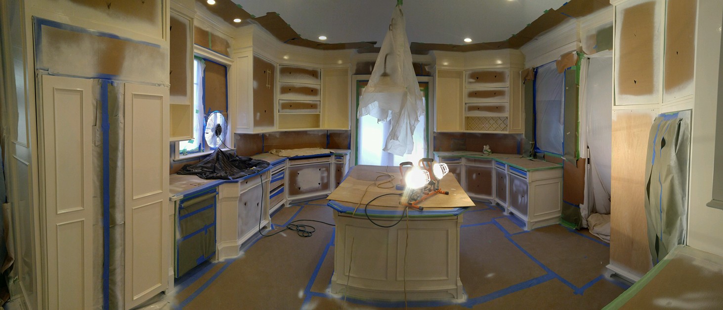 White Kitchen before